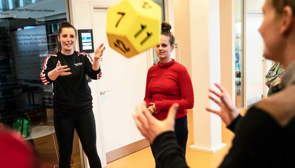 Dansk Skoleidræt afholder regelmæssigt kursus for lærerstuderende i bevægelse i undervisningen.