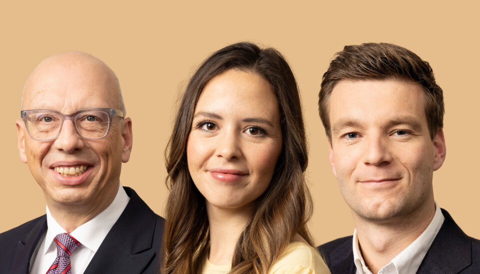 Alex Ahrendtsen (DF), Victoria Velasquez (Ø) og Sigurd Agersnap (SF) genfremstiller nu et tre år gammelt forslag om at gøre noget ved luftkvaliteten i folkeskolerne. Den gang var et flertal klar, men corona kom i vejen. Alex Ahrendtsen (DF), Victoria Velasquez (Ø) og Sigurd Agersnap (SF) genfremstiller nu et tre år gammelt forslag om at gøre noget ved luftkvaliteten i folkeskolerne.