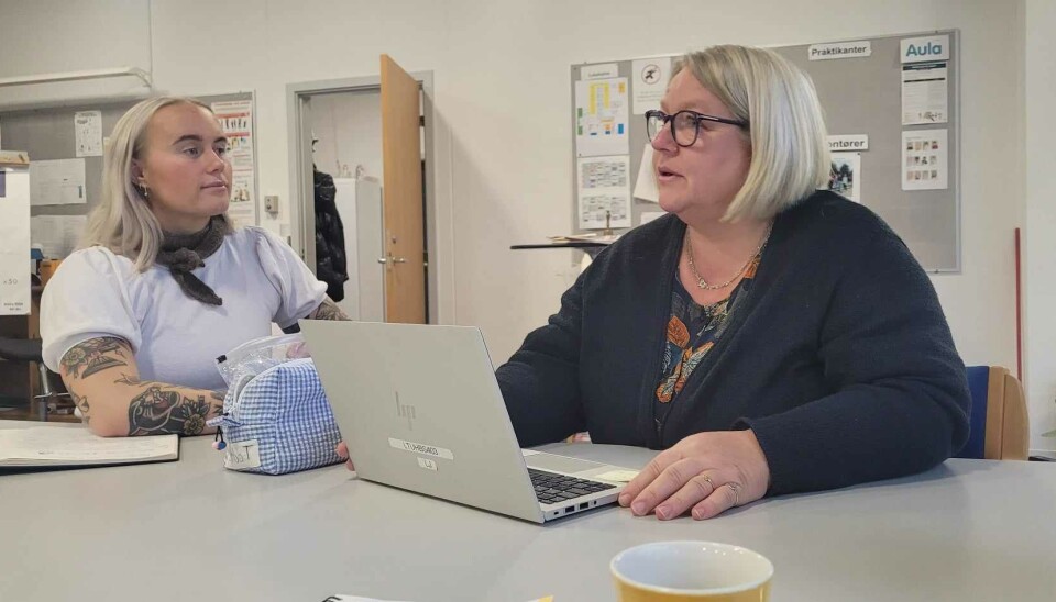 Praktikkoordinator på Højboskolen Lotte Josephsen har løbende vejledning med praktikanter. I år har hun ønsket at få færre praktikanter for at have overskud til at sætte sig ind i læreruddannelsens nye rammer for praktikken. Lotte Josephsen praktikkoordinator Højboskolen