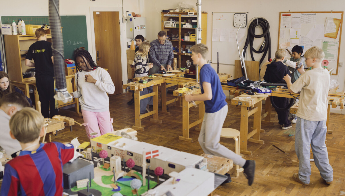 Kreative valgfag på Gjern Skole: Lærerne brænder for det, og eleverne elsker det