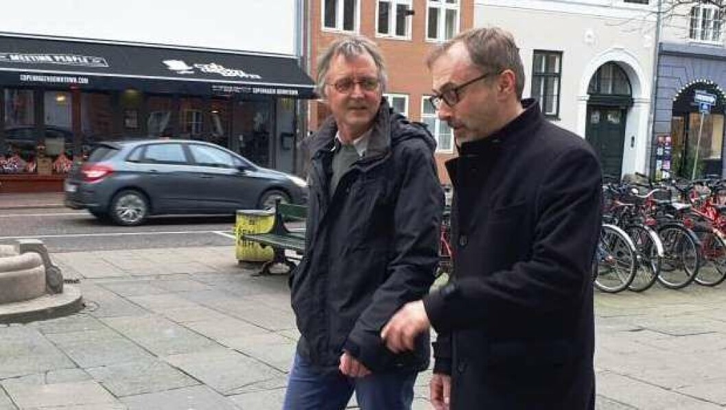 Anders Bondo og Michael Ziegler har gennem syv år uden held forhandlet om en arbejdstidsaftale til lærerne. I går lykkedes det. Anders Bondo og Michael Ziegler har gennem syv år uden held forhandlet om en arbejdstidsaftale til lærerne. I går lykkedes det.