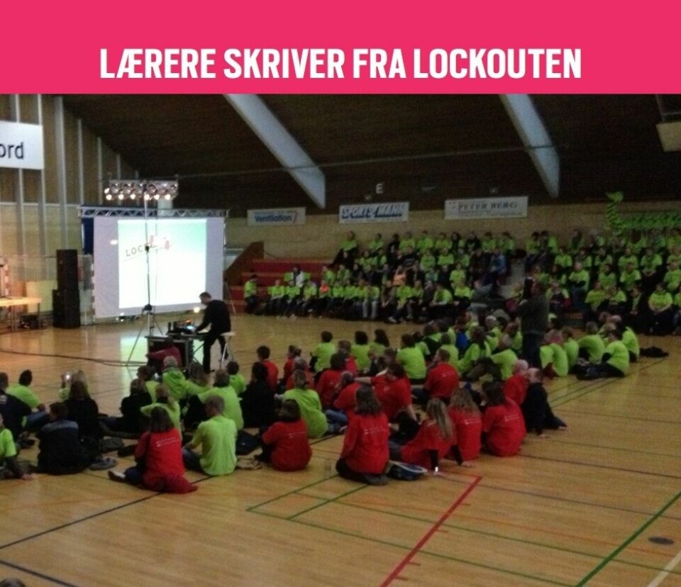 De nordjyske lærere var onsdag til 'lockin', som var arrangeret for at give dem gejst og fællesskab. Klik på tallene for at se flere billeder