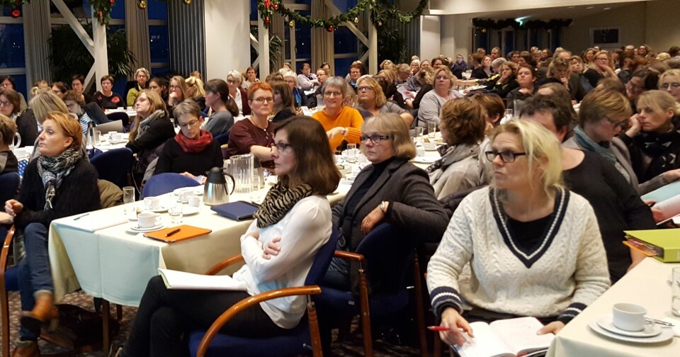 Præsentationen af den nye risikotest for ordblindhed trak mange læsevejledere til Viborg.