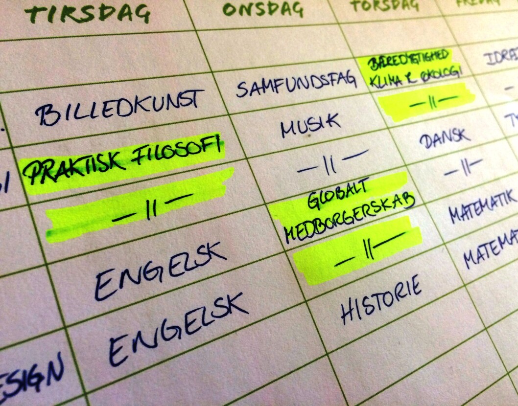 Alternativet vedtog den 17. april en folkeskolepolitik. Den indebærer blandt andet nye fag til eleverne. Alternativet vedtog den 17. april en folkeskolepolitik. Den indebærer blandt andet nye fag til eleverne.