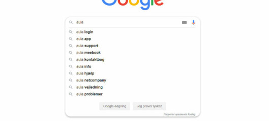 Danskerne googlede 'Aula' mere end noget andet i 2019