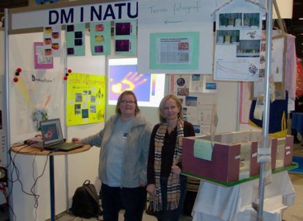 Helle Houkjær og Lone Skafte Jespersen vandt DM i naturfag med deres undervisningsprojket 'Miljø og Innovation'