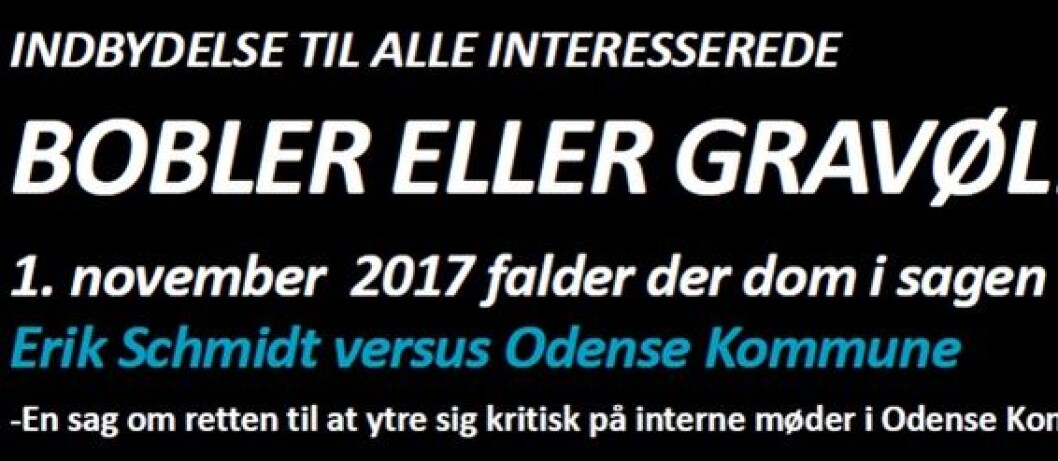 Onsdag klokken 16 inviterer Odense Lærerforening til Onsdag klokken 16 inviterer Odense Lærerforening til