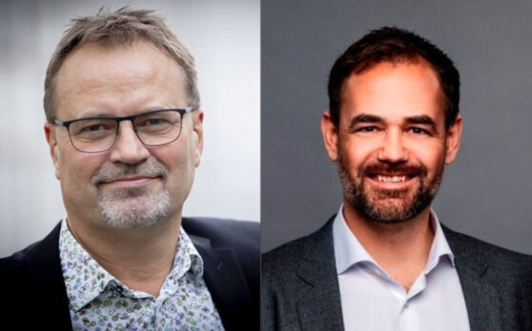 Lærernes formand Gordon Ørskov Madsen og KL-formand Jacob Bundgaard har sendt en fælles opfordring til ministeren og forligspartier om ikke at tilføre ekstra bindinger på næste års lærermillioner. Lærernes formand Gordon Ørskov Madsen og KL-formand Jacob Bundgaard har sendt en fælles opfordring til ministeren og forligspartier om ikke at tilføre ekstra bindinger på næste års lærermillioner.