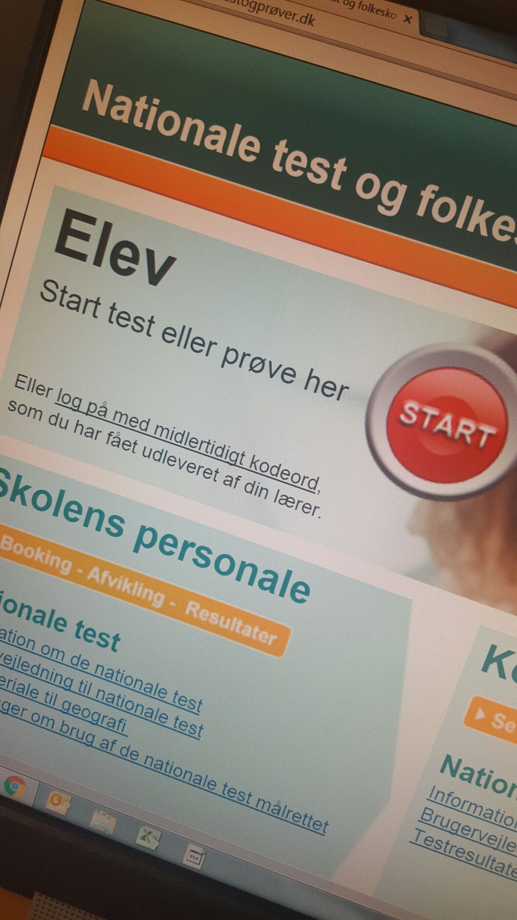 For at tage en national test eller besvare spørgsmålene i den årlige trivselsmåling, skal eleverne logge ind med deres individuelle Uni-login, som er knyttet til deres navn, adresse, klasse og altså cpr-nummer. For at tage en national test eller besvare spørgsmålene i den årlige trivselsmåling, skal eleverne logge ind med deres individuelle Uni-login, som er knyttet til deres navn, adresse, klasse og altså cpr-nummer.