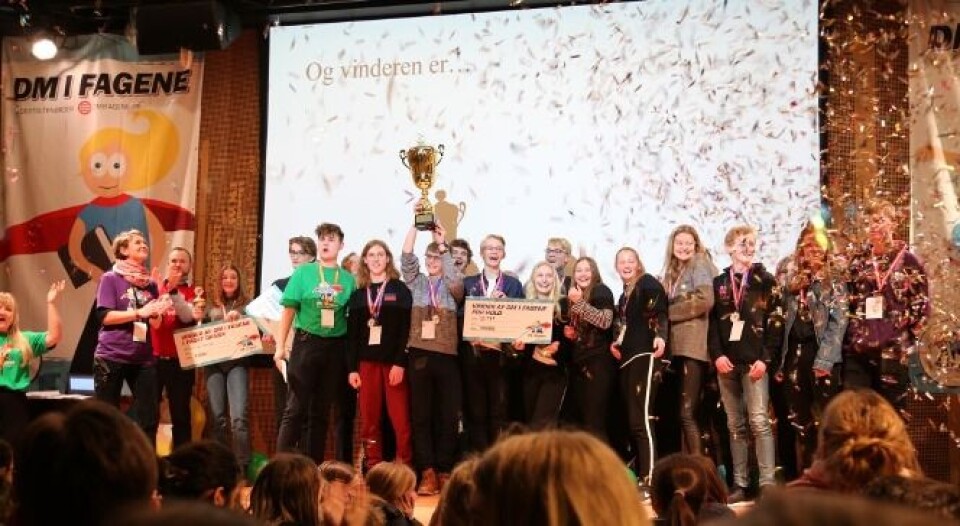 Elever fra fem forskellige skoler fordelt over hele landet løb med medaljer, pokaler og pengebeløb ved landsmesterskaberne i DM i Fagene. Se vinderne i boksen i artiklen.
