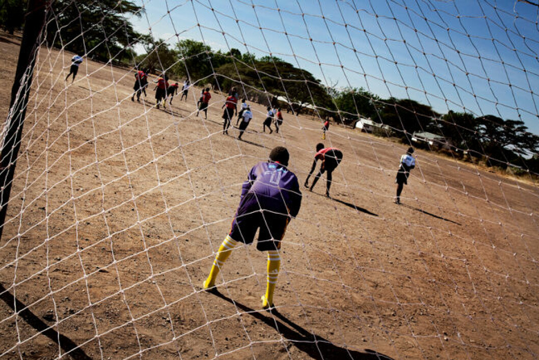 I Karamoja er sporten meget vigtig, og 27 procent flere børn er startet i skole, efter organisationen The Kids League kom til området i 2007
