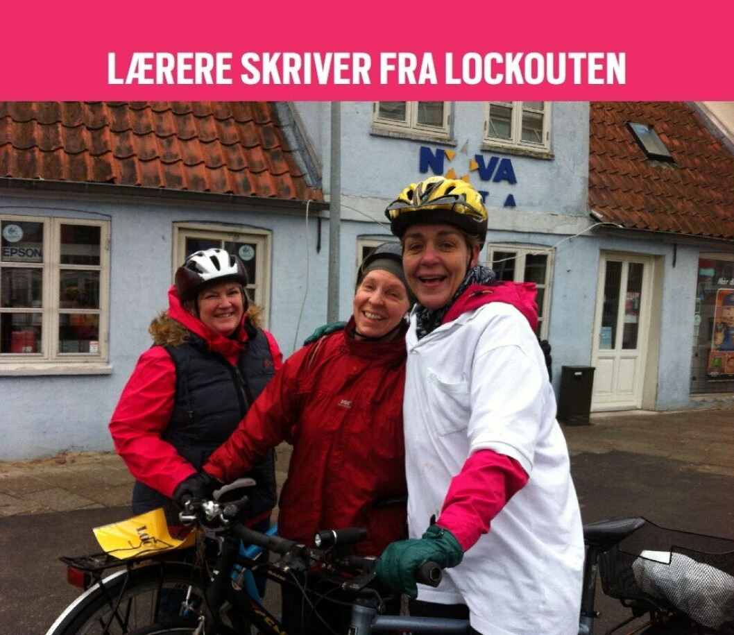Lockout-aktionen i Sønderborg er arrangeret af lærerne på Ulkebøl Skole Lockout-aktionen i Sønderborg er arrangeret af lærerne på Ulkebøl Skole