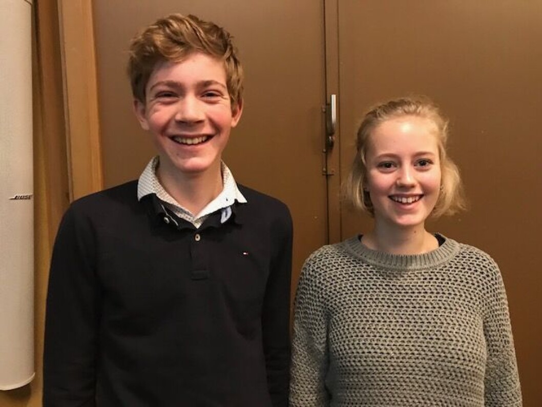 Magnus Tække Lærke og Leonor Dall fortalte om historie og samfundsfag fra elevernes synsvinkel. Magnus Tække Lærke og Leonor Dall fortalte om historie og samfundsfag fra elevernes synsvinkel.
