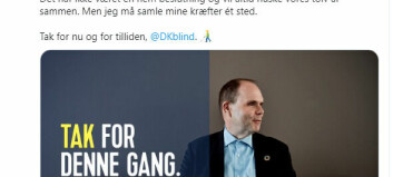 Dansk Blindesamfund skal have ny formand